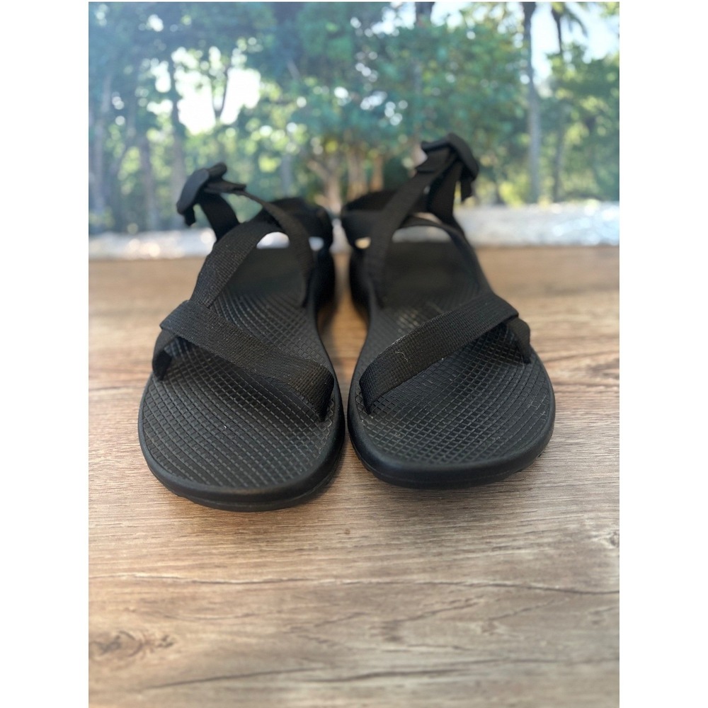 Chaco Z1 Classic Sandals W7 Black Athletic Hiking Strappy Water Shoes